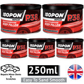5X Isopon P38 Multi-Purpose Body Filler 250ml Body Filler